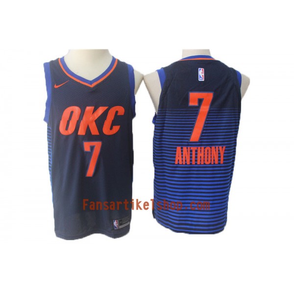 NBA Oklahoma City Thunder Trikot Carmelo Anthony 7 Nike 2017-18 marineblau Swingman - Herren NBA Oklahoma City Thunder Trikot Carmelo Anthony 7 Nike 2017-18 marineblau Swingman - Herren